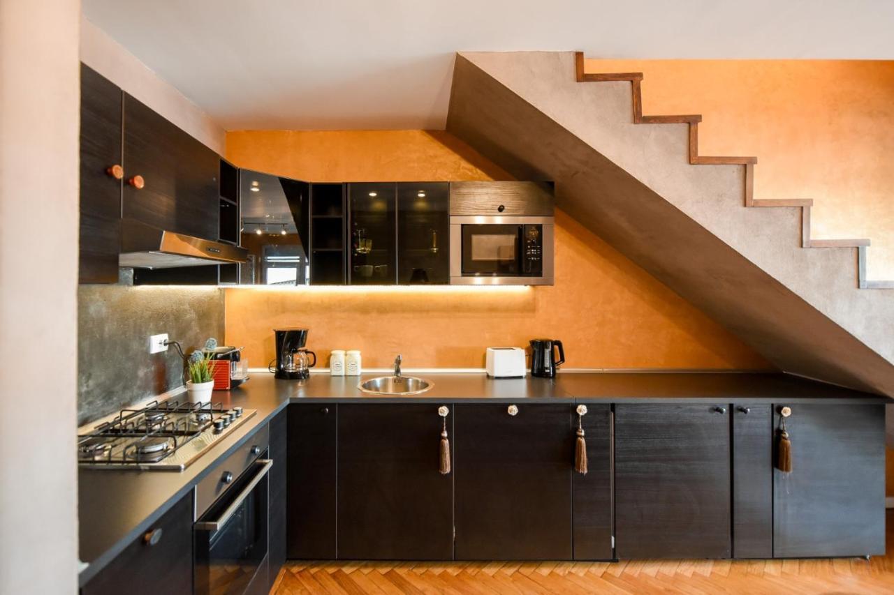 Apartmán Spectacular Views & Modern Comfort: Your Dream Duplex In Central Bukurešť Exteriér fotografie